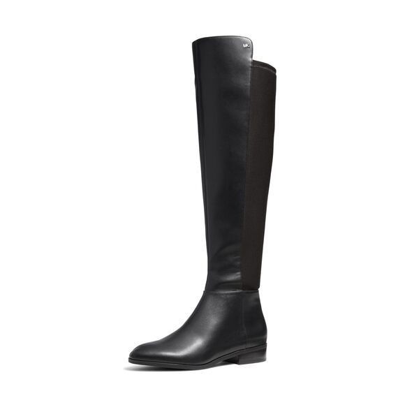 Michael Kors Women's Bromley Flat Boot Black 9.5